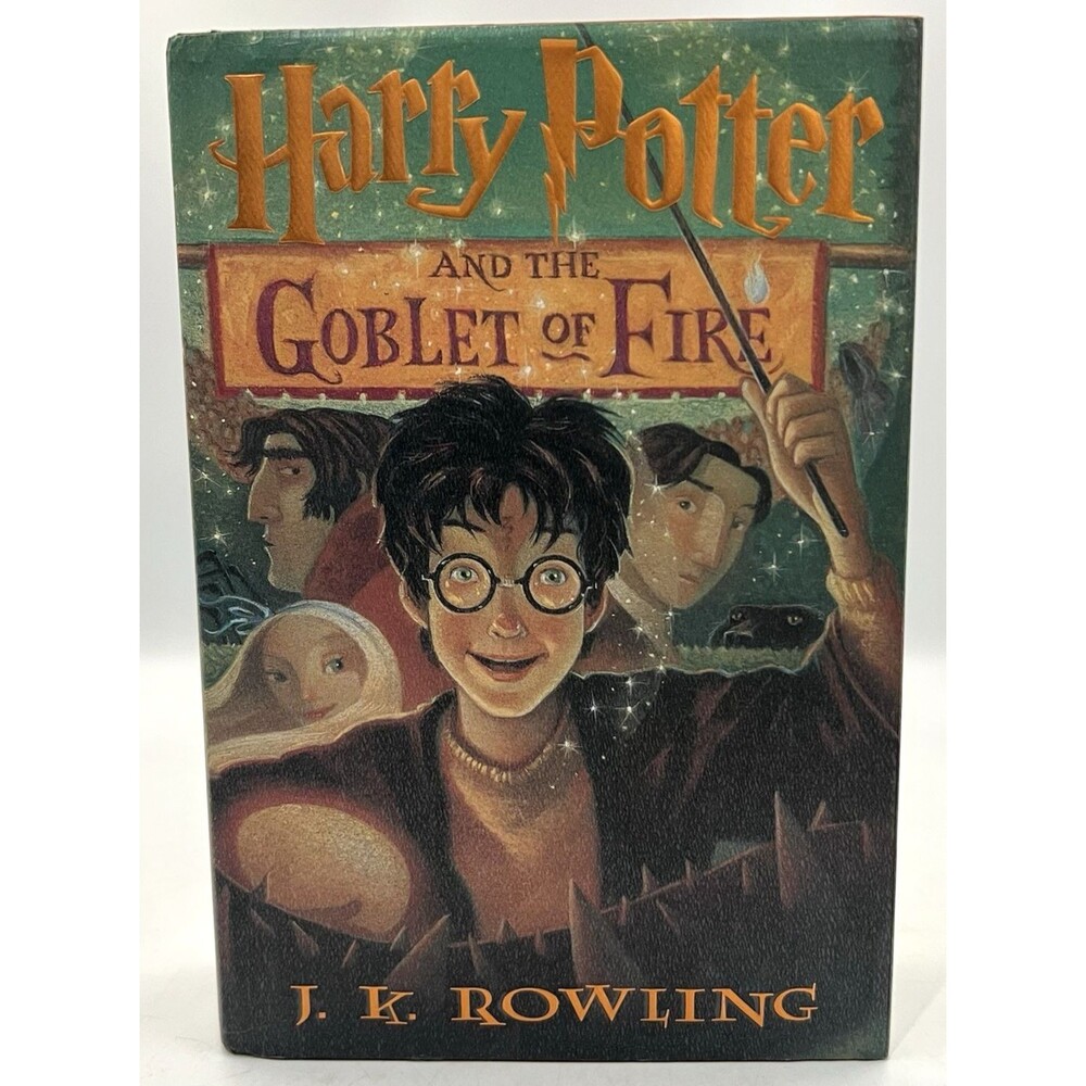Harry Potter Goblet of Fire Book 4 J.K. Rowling | 1st/3rd Ed Hardcover DJ 2000